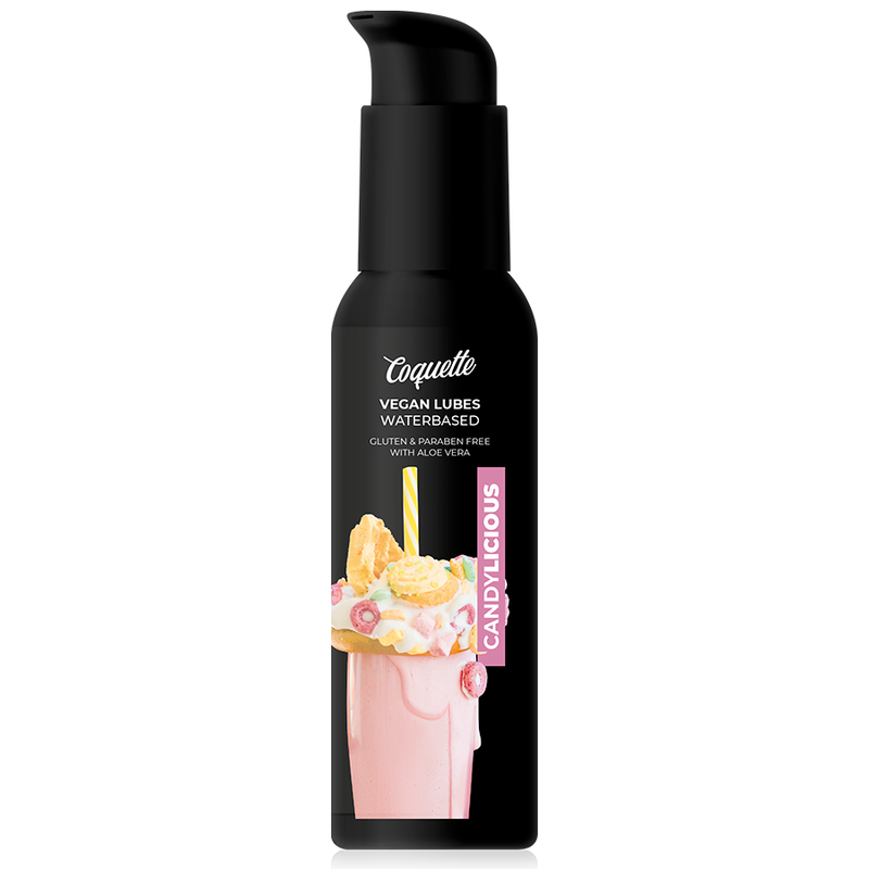 Coquette chic desire - lubrifiant végan candylicious premium experience 100ml
