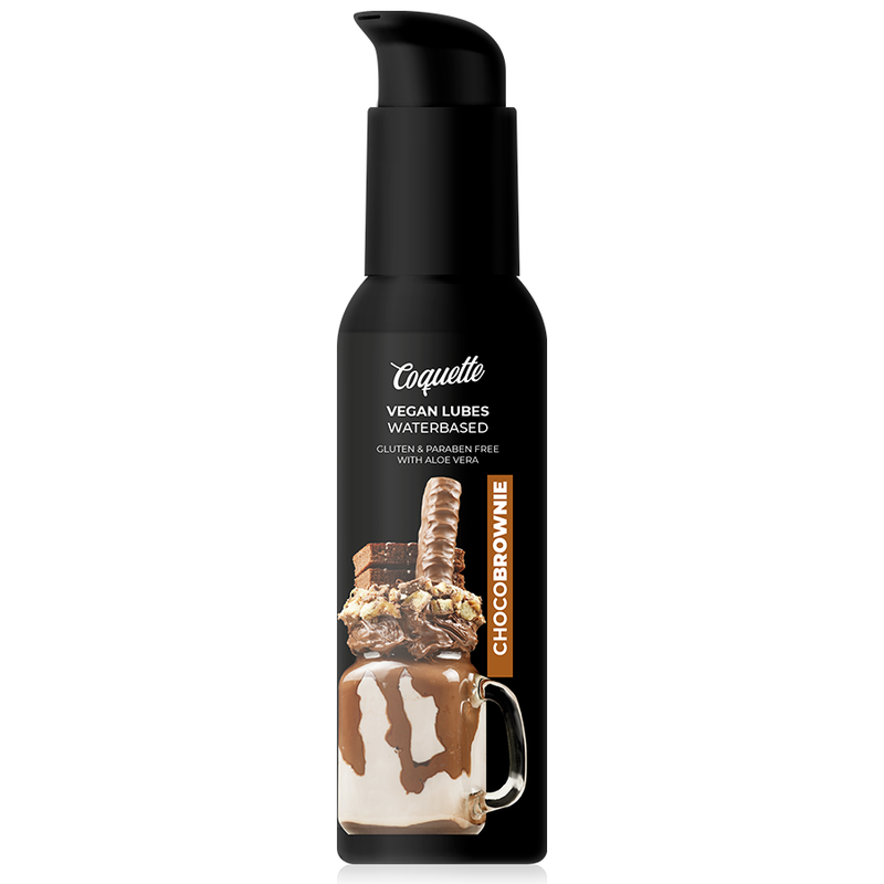 Coquette chic desire - lubrifiant végétalien chocobrownie premium experience 100ml
