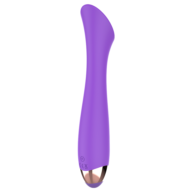 Womanvibe - vibrateur rechargeable en silicone mandy point "k"