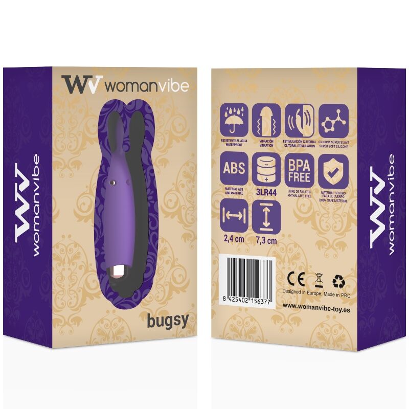 Womanvibe - bugsy silicone stimulateur
