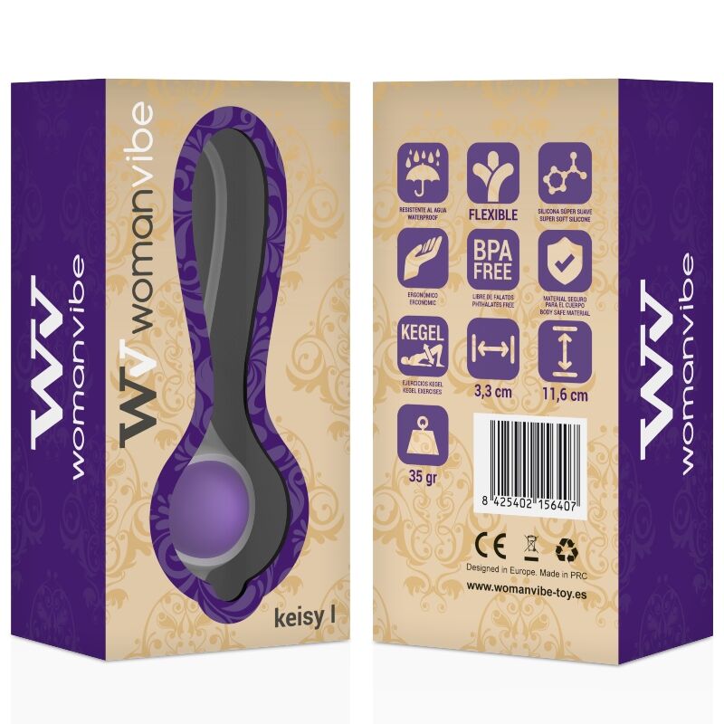 Womanvibe - femme vibe keisy i ball geisha silicone