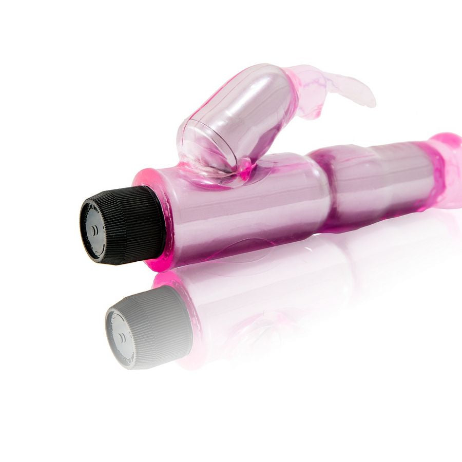 Baile - vibrateur avec stimulateur rose réglable