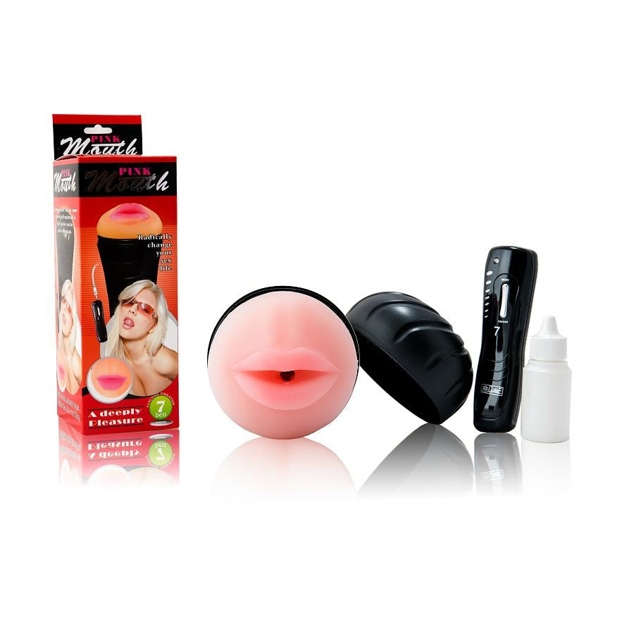 Baile - masturbateur de bouche avec vibrateur 7 rythmes